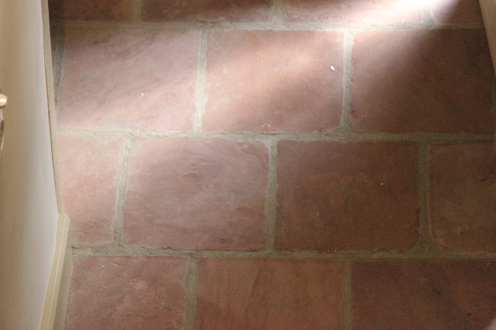 Natural historic stone floor from 18th century