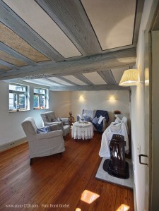 Our living room. Please do not operate the oven. It is not connected.